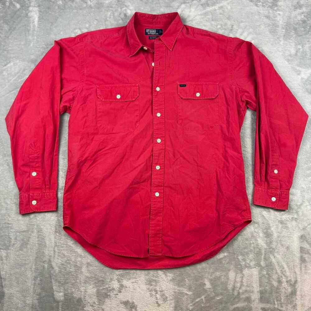 Polo-ralph-lauren Men's Red Polo-shirts